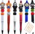 11 PCS Horror Movie Role Pen,Novelty Halloween Spooky Horror Pens For School Office Supplies With Kids And Adults (ABCDEF+5)...