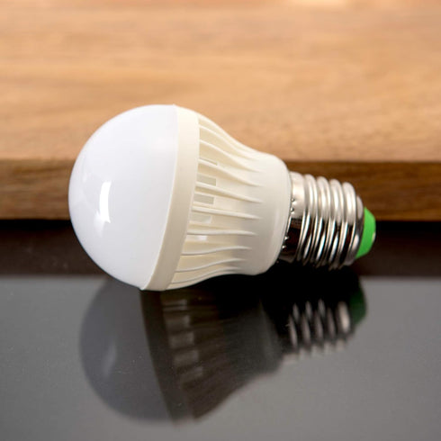 5V 6V Screw Medium Base LED Light Bulb For 5 Volt 6 Volt Battery Power Source Warm White 3000K DIY Project Bike Bicycle Go Kart Parade Float Carni...