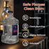 1 Gallon Odorless & Smokeless Lamp Oil for Indoor Use | Highly Refined, Pure & Clear Liquid Paraffin Oil Lamp Fuel for Lamps – Clean Burning, Vers...