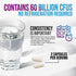 Daily Probiotic and Prebiotic Supplement 60 Billion CFU Capsule for Women & Men - 10 Diverse Strains - Acidophilus Prebiotics & Probiotics for Dig...