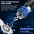 Handheld Milk Frother, Battery Operated Electric Foam Maker and Mixer for Drinks (Black)...