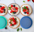 Webake 8 Pack Silicone Tart and Pie Molds, 5 Inches Silicone Round Mold Individual Small Fluted Cake Pans Mini Quiche Tart Pans for Baking...