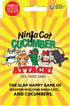 Ninja Cat Cucumber Attack! Card Game - Fast-Paced Slap-Happy Game of Weapon-Wielding Ninja Cats, Fun for Family Game Night, Ages 5+, 2-4 Players, ...
