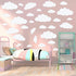 Big Clouds Wall Decals Removable DIY Large Vinyl Sticker Self Adhesive Wallpaper for Living Room Nursery Children Baby Kids Boys Girls Bedroom Dec...