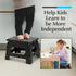 Handy Laundry - Folding Step Stool - Sturdy Enough Collapsible Stool to Support Adults and Safe Enough for Kids - Opens Easy with One Flip - Great...