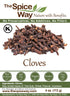 The Spice Way Cloves - whole (4 oz)| clove spice, for many savory dishes and even tea...