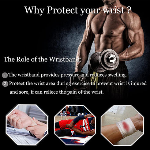 2 Pack Wrist Brace Adjustable Wrist Support Wrist Straps for Fitness Weightlifting, Tendonitis, Carpal Tunnel Arthritis, Wrist Wraps Wrist Pain Re...