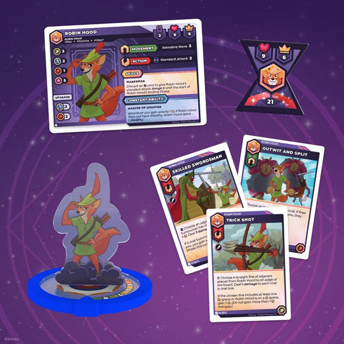 Disney Sorcerer’s Arena: Epic Alliances At The Ready Expansion | Featuring Robin Hood, Mrs. Potts, and Mulan | Officially Licensed Disney Strategy...