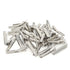 Honbay 50PCS Silver Tone Single Prong Metal Alligator Hair Clip Flat Top with Teeth for Arts & Crafts Projects, Dry Hanging Clothing, Office Paper...