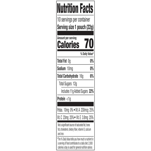 Funables Fruity Snacks, Mixed Berry Fruit Flavored Snacks, 0.8 Ounce Pouches (Pack of 10)...