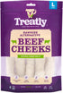 Cowcheek Rolls 4" Dog Chew Treats - Natural Flavor, 6 Count/1 Pack...