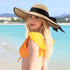 Beach Hats for Women, Wide Brim Sun Straw Hat for Women, Sun Hat UPF 50+ UV Protection...