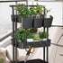 5 Pack Hanging Cup Holders, Multipurpose Rolling Cart Accessories Utility Cart Accessories for Art & Craft Supplies, Space Saving Hanging Storage ...