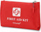 Small First Aid Kit, 150 Piece with Foil Blanket, Scissors First Aid Bag for Emergency, Home, Camping, Travel, Sports, Office, Outdoor, Car, Schoo...