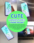 BIAJIYA Silicone Suction Phone Case Adhesive Mount Mirrors Anti-Slip Hands-Free Mobile Accessory Holder for Selfies and Tiktok Videos for All Smar...
