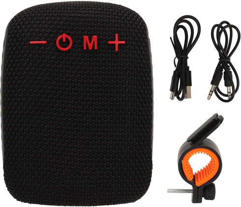 Bluetooth Speaker for Bike, Waterproof Portable Mini Outdoor Speaker, Supports Serial Connection, Speaker for Cycling Riding Hiking (Black)...