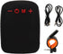 Bluetooth Speaker for Bike, Waterproof Portable Mini Outdoor Speaker, Supports Serial Connection, Speaker for Cycling Riding Hiking (Black)...