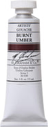 M. Graham 1/2-Ounce Tube Gouache Paint, Burnt Umber...