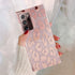 J.west Samsung Galaxy Note 20 Ultra Case 5g,Luxury Glitter Metallic Leopard Print Design Soft Slim Protective Phone Cases for Women Girls Clear TP...
