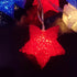 Red White Blue Star Lights 6.8Ft 4th of July Decorations Light 10 LED Star String Lights Battery Operated with Timer, Red White and Blue Light for...