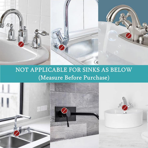 24 inch Silicone Draining Mat for Kitchen Sink,90° Foldable Design,Longer Silicone Faucet Handle Drip Catcher Tray for Kitchen Countertop,Bathroom...