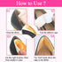 Back Heel Pads for Shoes That are Too Big,8 Pairs Heel Cushions for Heel Pain Relief,Heel Grips Liner Cushions Inserts for Womens Mens Loose Shoes...