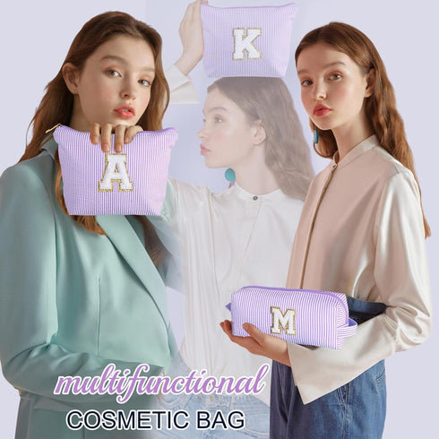 Gifts for Women, Makeup Bag Make Up Bag Pouch Cosmetics Organizer Bag Cute Makeup Bag Skincare Bag Personalized Daughter Best Friend Birthday Gift...