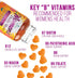 Womens Complete Daily Multivitamin Gummy with Vitamin A, C, D, E, B6, B-12, Biotin & Calcium, Immune Health Support, Womens Multivitamin Gummies, ...