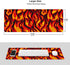 Cool Fire Novelty Mouse Pad Gaming XL Large Mousepad Desk Mat Long Extended Big Keyboard Pads Table Accessories for Gaming and Office Pc Laptop Co...