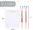 Tooth Fairy Wand Pen & Notepad Set - Perfect Addition to A Tooth Fairy Kit Includes 2 Floating Glitter Pens & 1 Tooth Fairy Paper Pad- Tooth Fairy...