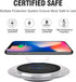 Wireless Charger, 10W Fast Wireless Charging Pad Compatible with Samsung Galaxy S9/S9+/Note 8/S8/S8 Plus,7.5W Qi Charging Base Stand for Charging ...