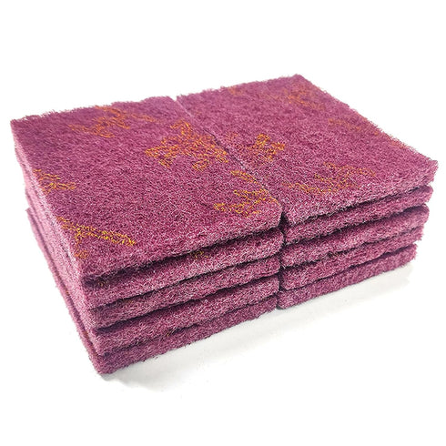 Heavy Duty Cleaning Cloths, Household Scrub Pads?10/Pack, for Cleaning Stubborn Stains in The Oven and Sink, on The Grill, or on The Bottom of pot...