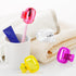 Toothbrush Head Cover Cap 6 Pack Toothbrush Coverings Clips Portable Toothbrush Protector Toothbrush Storage Head Cover for Bathroom Home Travel T...