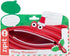 ZIPIT Christmas Monster Pencil Case for Kids | Christmas Themed Holiday Gift for Kids | Pencil Bag for Boys & Girls (Red)...