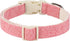 Breathable Cotton Dog Collar,Soft Padded,Cute Dog Collar,Heavy Duty Dog Collar,Adjustable for Small Medium Large Dog,Pink,Medium Size...