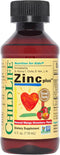 CHILDLIFE ESSENTIALS Liquid Zinc Plus for Kids & Toddler - Liquid Supplement Drops, Zinc Gluconate & Copper for Immune Support - Mango Strawberry,...
