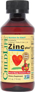 CHILDLIFE ESSENTIALS Liquid Zinc Plus for Kids & Toddler - Liquid Supplement Drops, Zinc Gluconate & Copper for Immune Support - Mango Strawberry,...