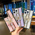 Luxury Square Compatible with iPhone 13 Pro Max 6.7 Inch Case, Cute Bling Pearl Butterfly Diamond Kickstand Cover, Glitter Silicone Shockproof Pro...