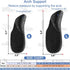 Dr.Foot Arch Support Shoe Inserts for Plantar Fasciitis Relief, Self-Adhesive Arch Pads Heel Cushion for Flats, Heel Pain, Gel Arch Insoles for Me...
