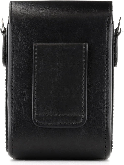 MegaGear MG1504 Canon PowerShot SX740 HS, SX730 HS Leather Camera Case with Strap - Black...