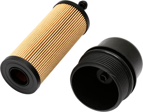 Oil Filter and Oil Filter Housing Cap Assembly ?Replacement For 2014-2020 Chrysler, Dodge, Ram 3.6L Vehicles ?Replaces# 68191350AA, 917-190, 68191...