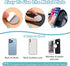 40Pcs Phone Metal Plates, Round Mobile Phone Metal Plate Made Iron, Adhesive Cell Phone Case Back Magnet Stickers for Magnetic Car Mount, Crafts W...