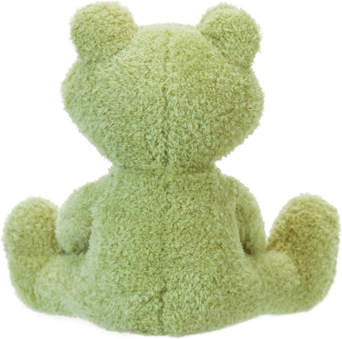 Apricot Lamb Toys Plush Velvet Frog Stuffed Animal Soft Cuddly Perfect for Child (Green Frog,8.5 Inches)...