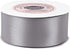 VATIN Double Face Deep Silver Satin Ribbon 1-1/2" Continuous 25 Yards,Silver Polyester Fabric Ribbon use for Bows Bouquet, Gift Wrapping, Floral A...