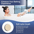 Exfoliating Back Scrubber for Shower with Handle, Back Bath Brush for Shower with Long Handle for Men and Women, Back Washer for Shower - Exfoliat...