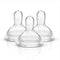 Medela Slow Flow Spare Nipples with Wide Base, Compatible with Medela Storage Bottles, Made without BPA, 3 Count (Pack of 1)...