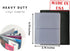 Set of 2 Heavy Duty Vinyl 6 Pages Hipster Wallet Inserts for Mens Wallets MADE IN USA...