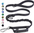 Hotsky Tactical Dog Leash Heavy Duty for Medium Large Dogs, 4-6Ft Strong Bungee Shock Absorbing Dog Leash, Padded Double Handle Military Dog Leash...