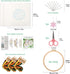 ojindiy Embroidery Kits for Beginners Adults 3 Packs, Learn 26 Alphabet Letters Stitches, Embroidery Kit for Craft Lover and Starter, Cross Stitch...
