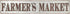Deco 79 59449 Distressed Iron Farmer's Market Wall Sign, 7" x 36", Brown/Gray...